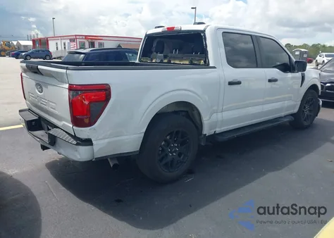 2024 Ford F-150 Stx из США, поврежденный, VIN 1FTEW2KP3RKE74813